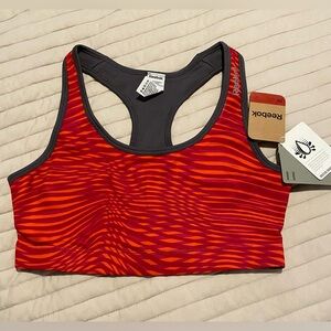 REEBOK Reversible Moisture Management Sports Bra - M